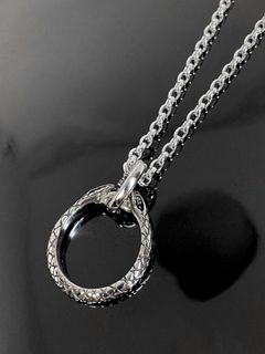 《受注生産》 HORSESHOE:SNAKE NECKLACE ネックレス 【注文から2～3週間後入荷予定】