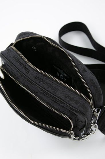 CHAIN DESIGN SHOULDER BAG / ブラック 【BOY LONDON】