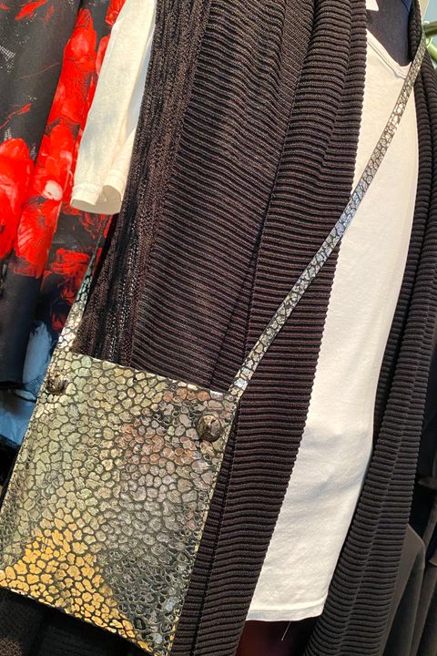SACOCHE LEOPARD / 60SILVER 78024006【Roen】