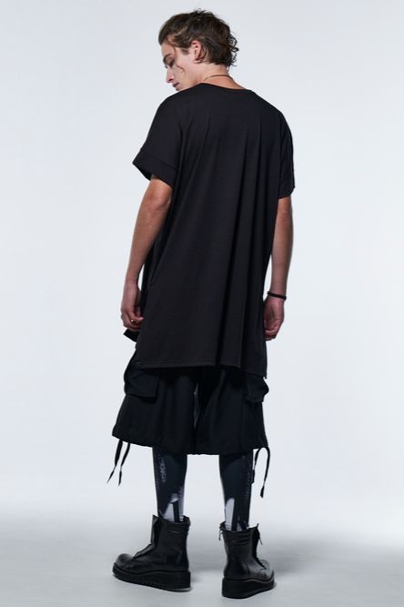 《予約品》 DolmanSleeveT-Shirt / ブラック 【kiryuyrik】 2023年4月以降入荷予定