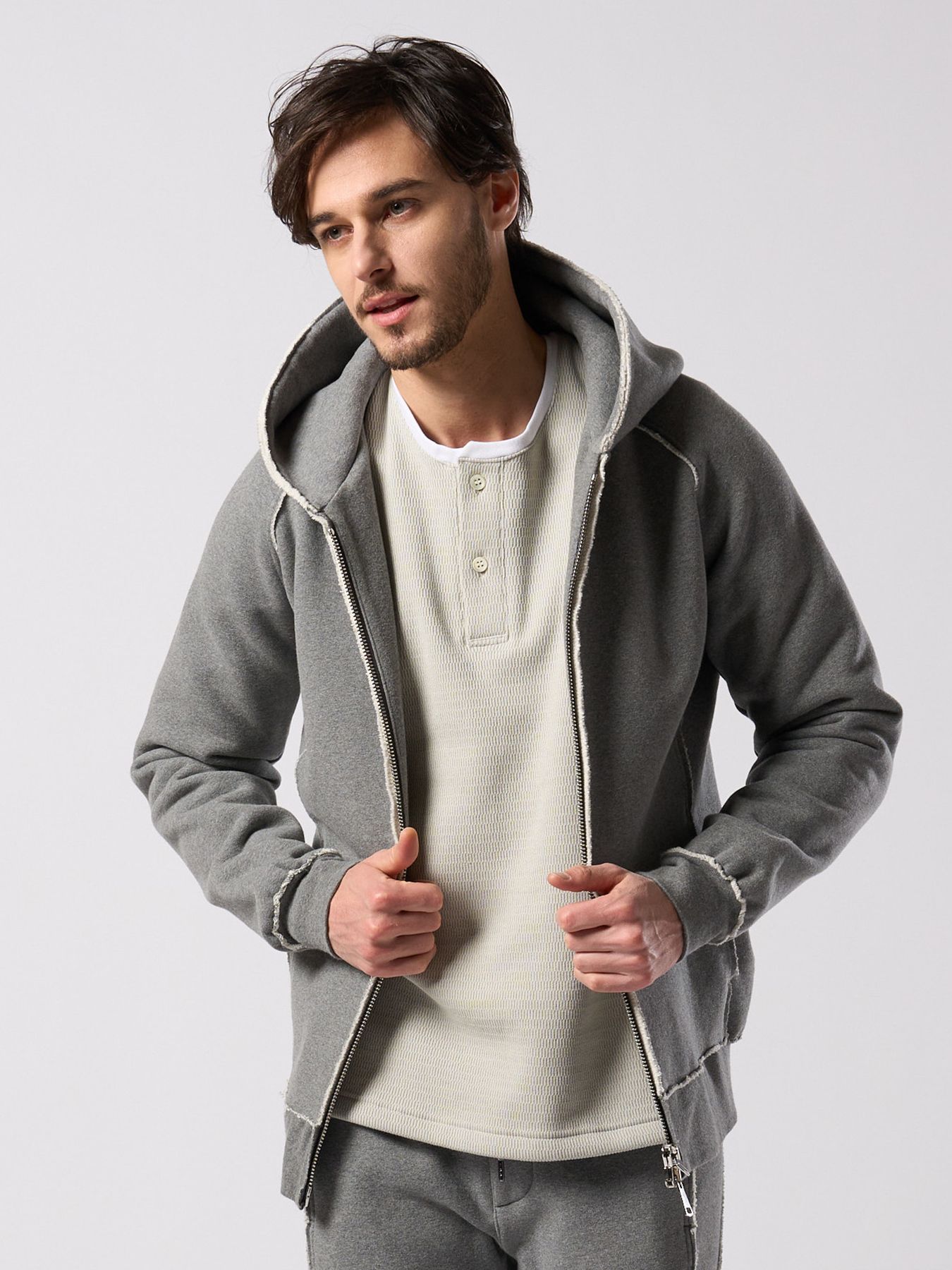 【予約品 4月19日(日) 18時締切】super urake parker / パーカー / トップグレー