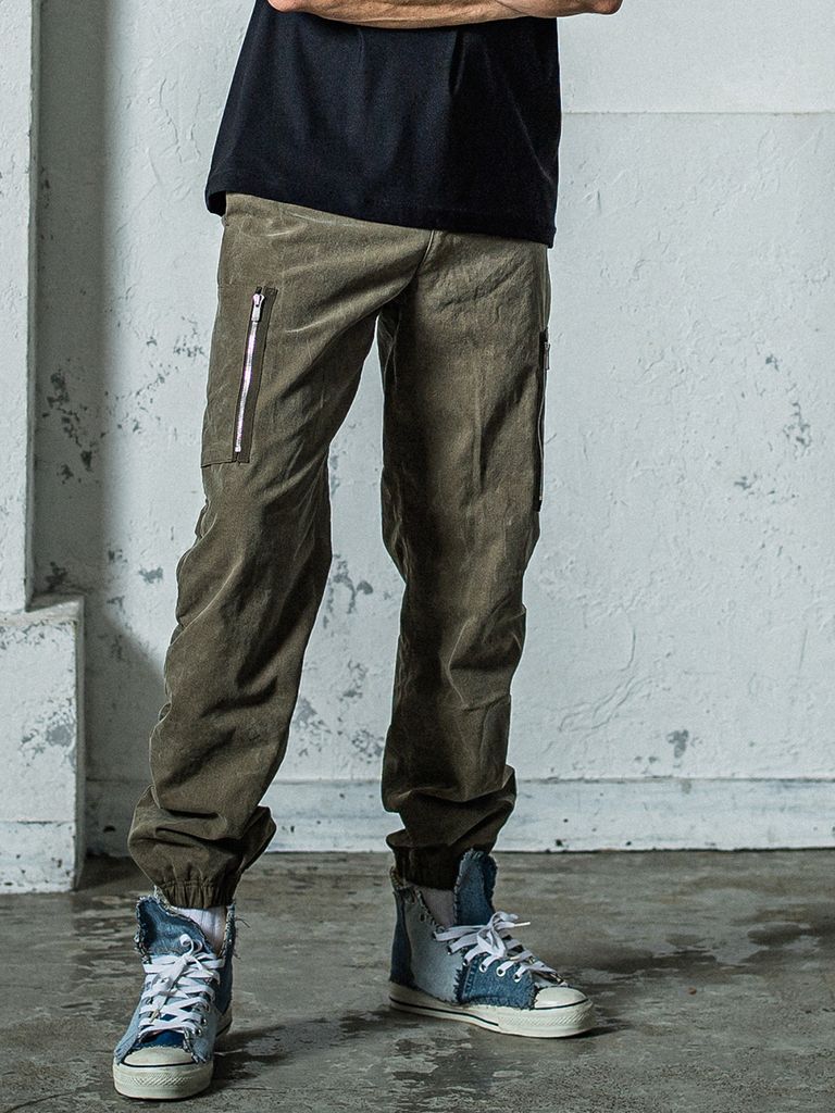 DAVID CARGO PANTS バイオ加工 / カーキ