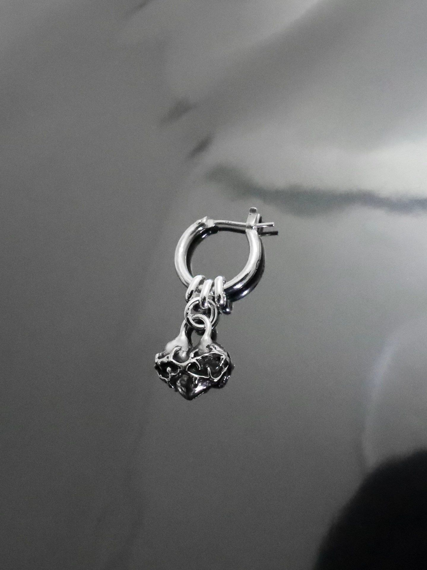 《受注生産》 THIN HOOP with OVAL and HEART / シンフープ ウィズ オーバル&ハート 【注文から2～3週間後入荷予定】