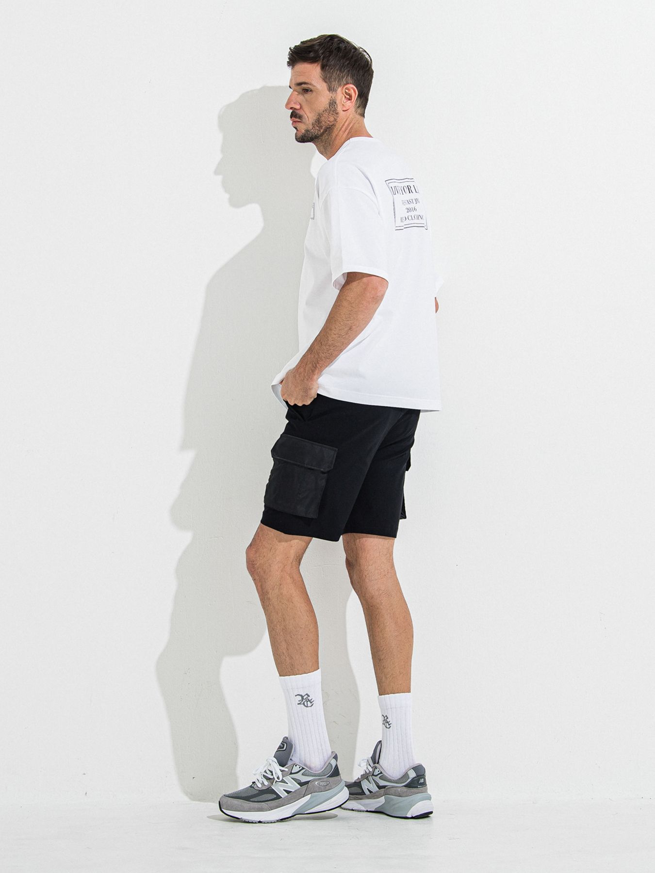 【予約品】DARRELL CARGO SHORTS / ダレルカーゴショーツ / ブラック