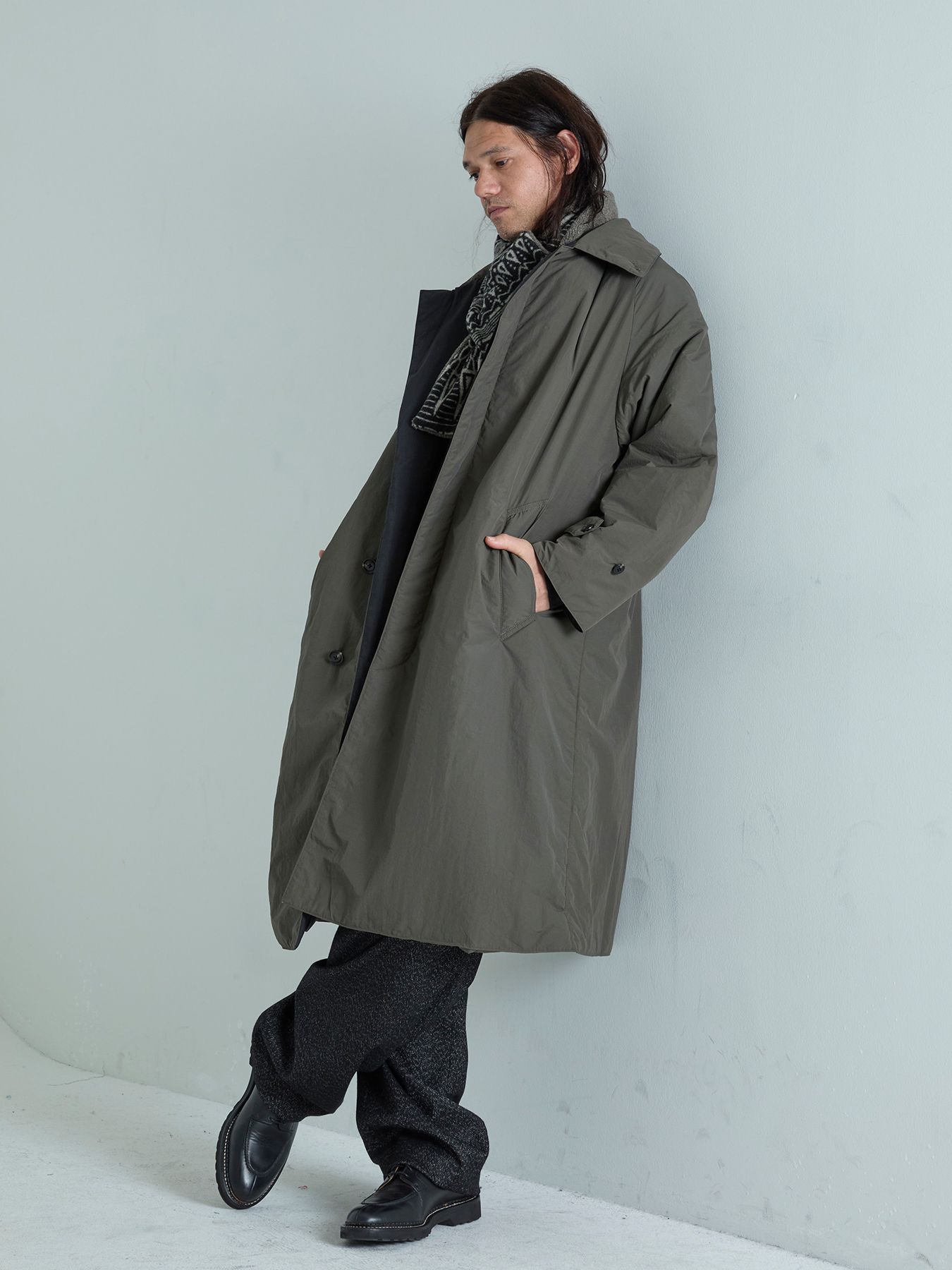 【予約品 6月2日(月) AM10時 締切】AIRVALM / バルマカンコート / グレー