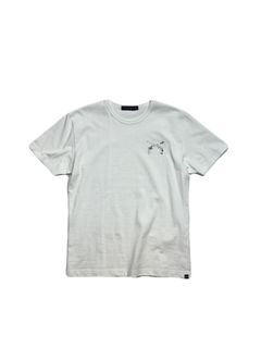 【予約品 3月9日(月) 18:00 締切】MOSAIC CROSSGUN T / クリスタル モザイク クロスガン Tシャツ / ホワイト