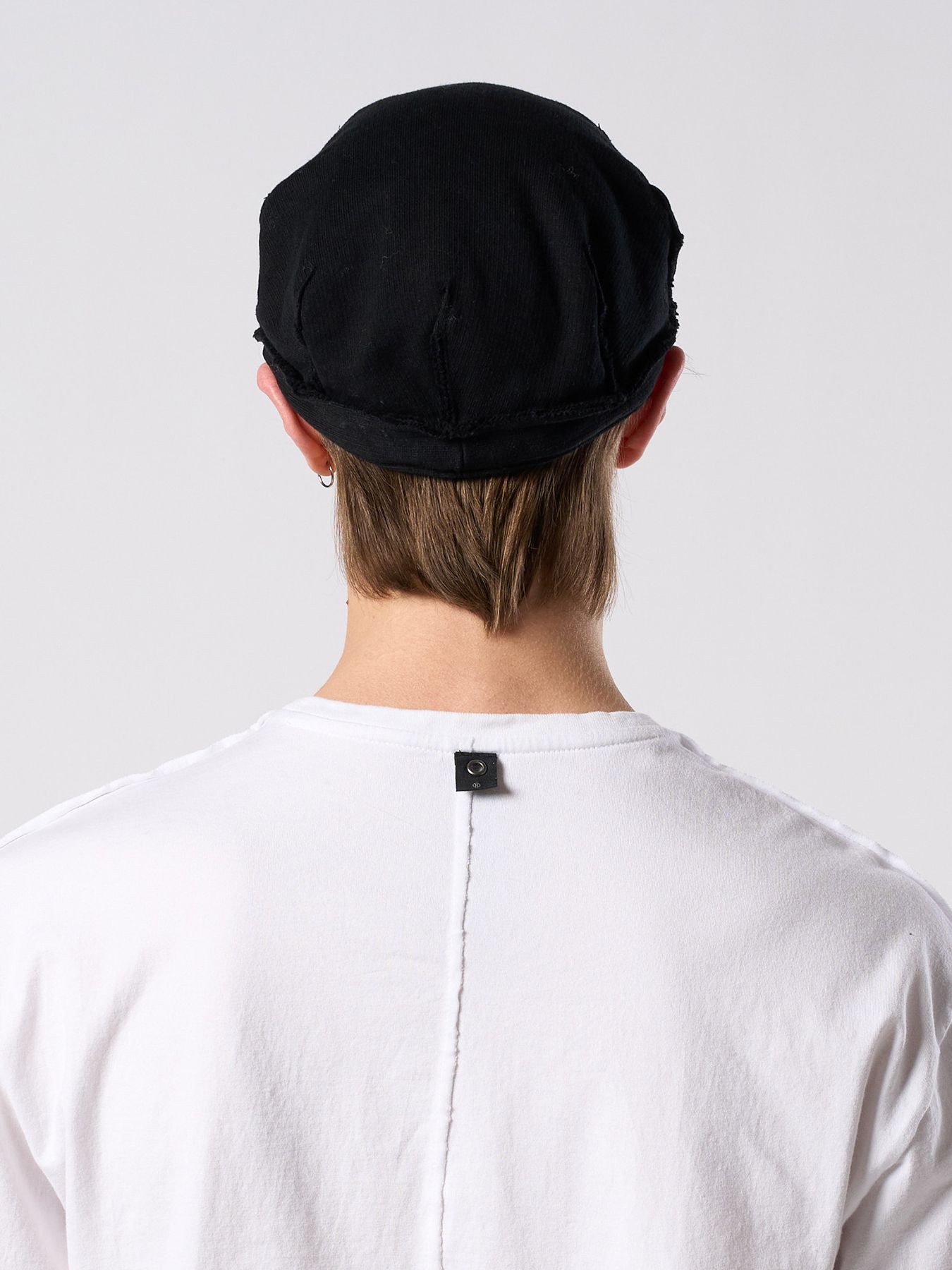 【予約品 4月19日(日) 18時締切】jersey engineer cap / ジャージ エンジニアキャップ / ディープブラック