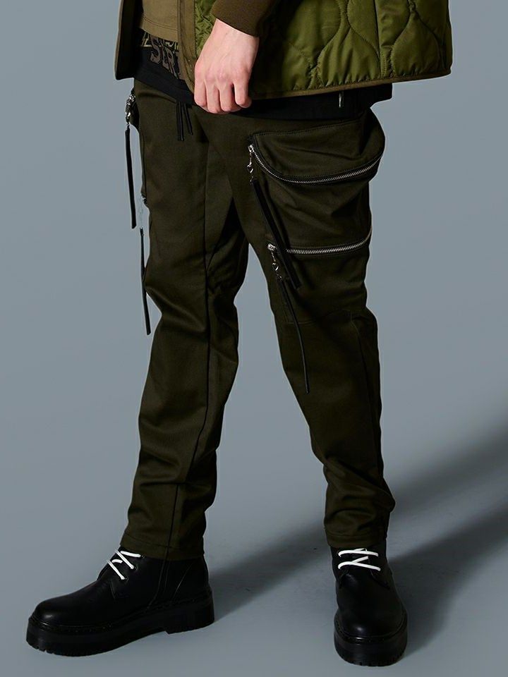 LOOSE CARGO PANTS / カーゴパンツ / カーキ