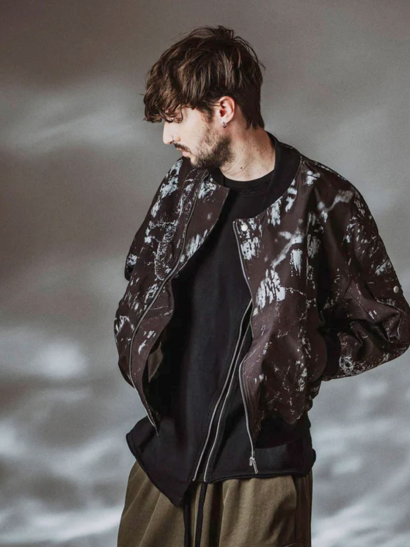 ライダースBIG-MA-1-BLZ / リアルツリーカモフラージュ【NO ID.】