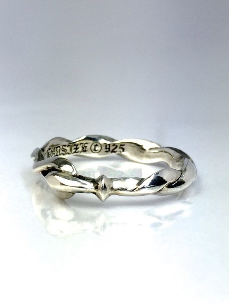 《受注生産》 TRIANGLE BAND RING リング / 注文から2～4週間後入荷予定