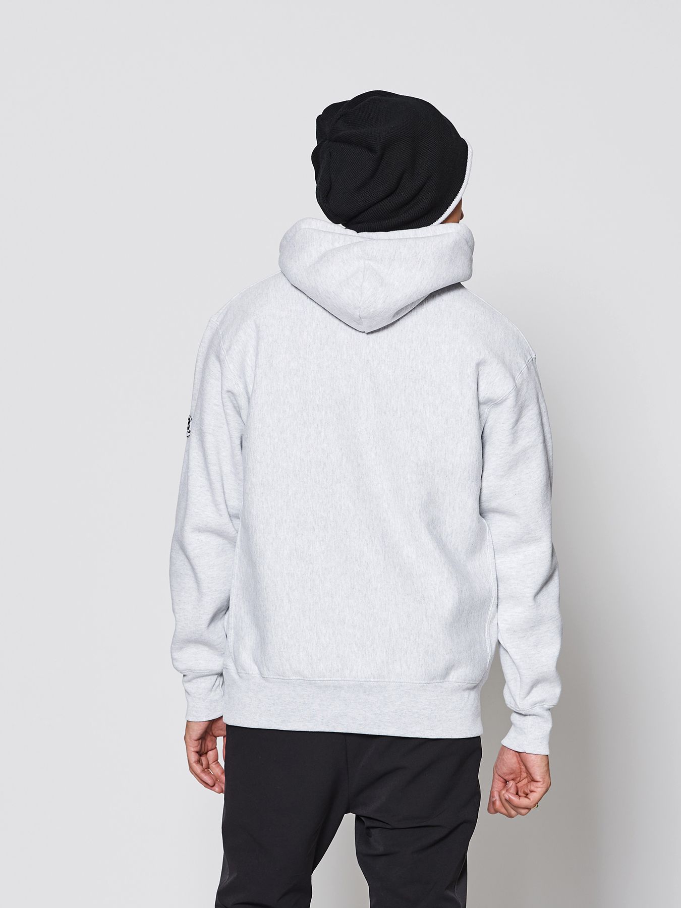 【予約品 】muta sweet muta Hooded Sweatshirts / スウェットパーカー / グレー【Acanthus × muta MARINE】