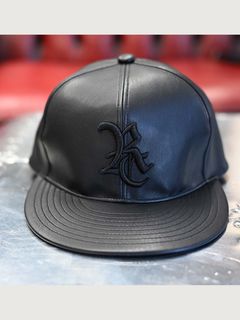《予約9月1日18時締め》 LEATHER RC BB CAP  / キャップ / ブラック