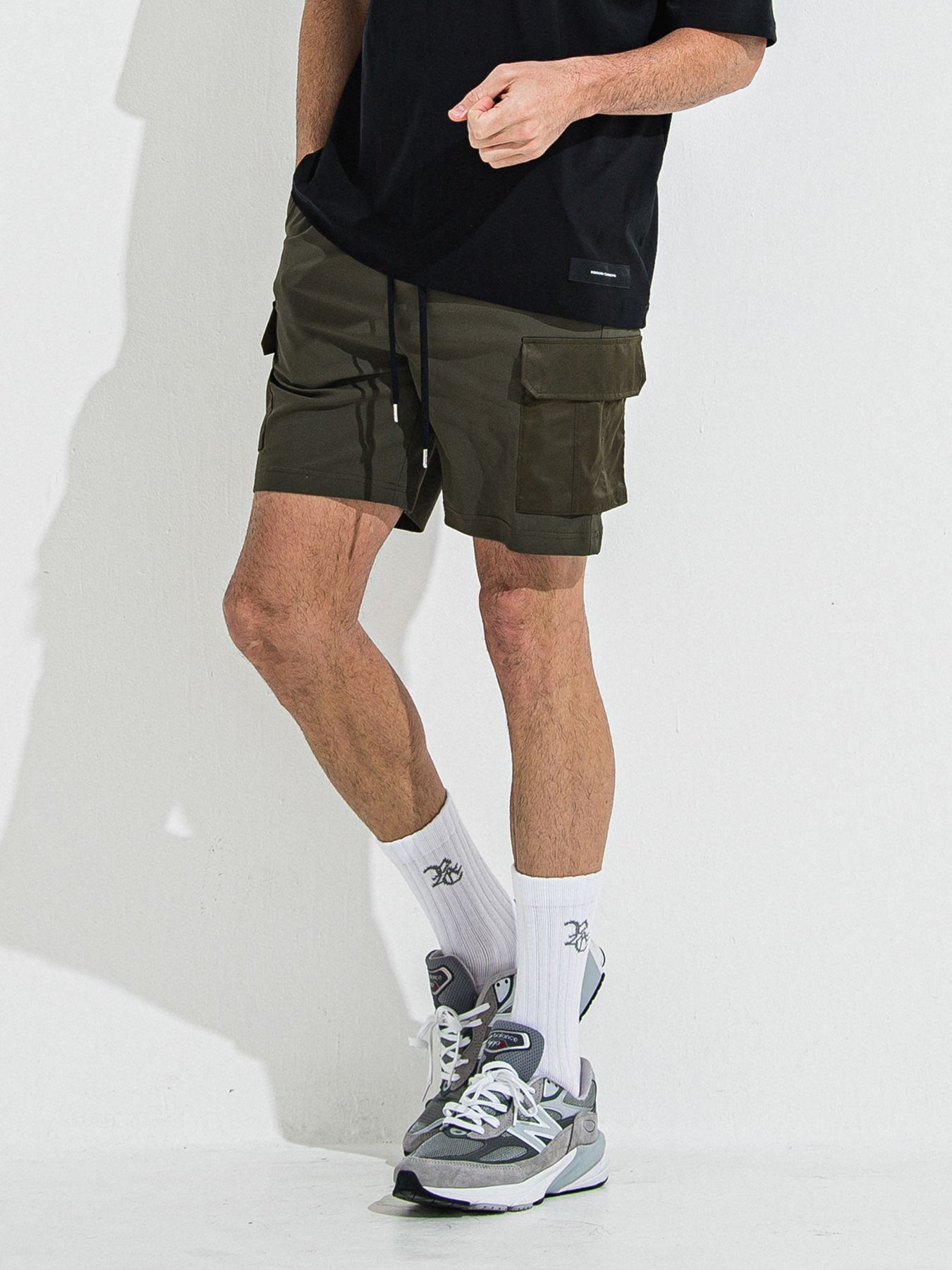 【予約品 】DARRELL CARGO SHORTS / ダレルカーゴショーツ / カーキ