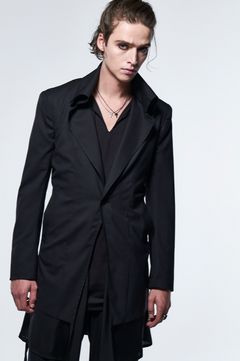 《予約品》 FlareSingleNapoleonJacket / ブラック 【kiryuyrik】 2023年3月以降入荷予定