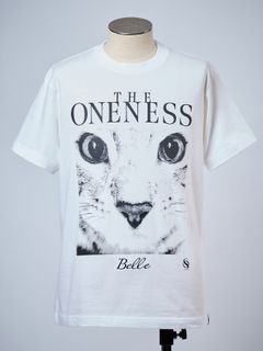 【予約品 4月26日(日) 締切】《犬猫保護活動チャリティー企画》Organic T-Shirt / オーガニックコットン Tシャツ / ホワイト