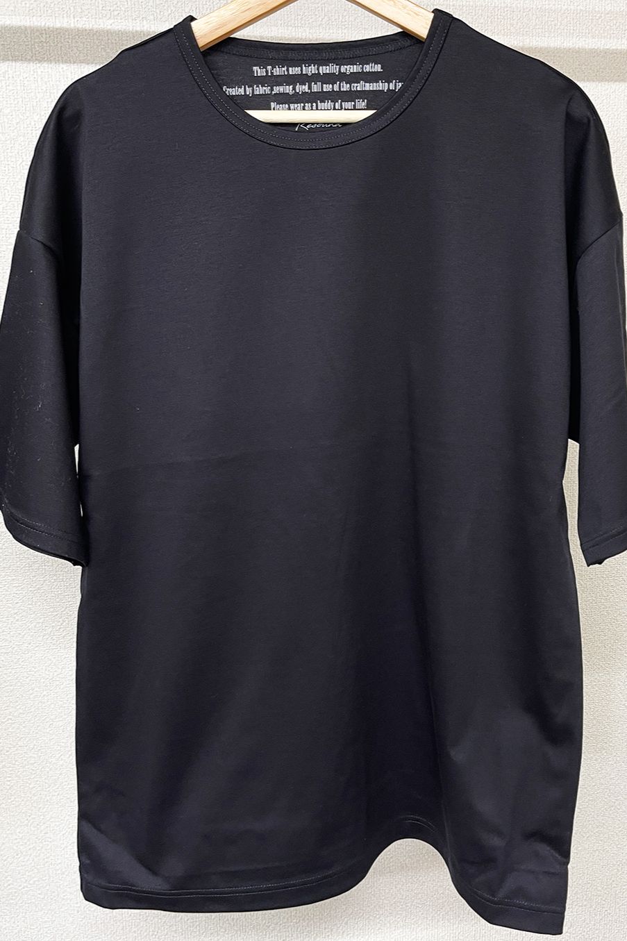 《予約》 Finest  BASIC  LOOSE T / ブラック 【RESOUND CLOTHING】 2023年04月中旬以降入荷予定