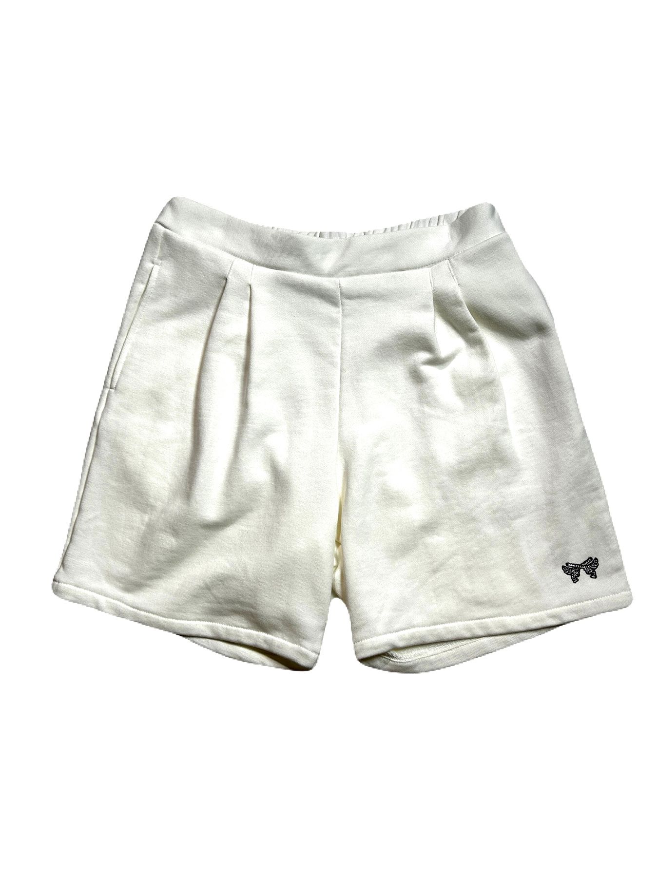 【予約品 8月10日(日) 締切 】WOMENS WING CROSSGUN SHORTS / ウイングクロスガン ショーツ / オフホワイト×クリアクリスタル