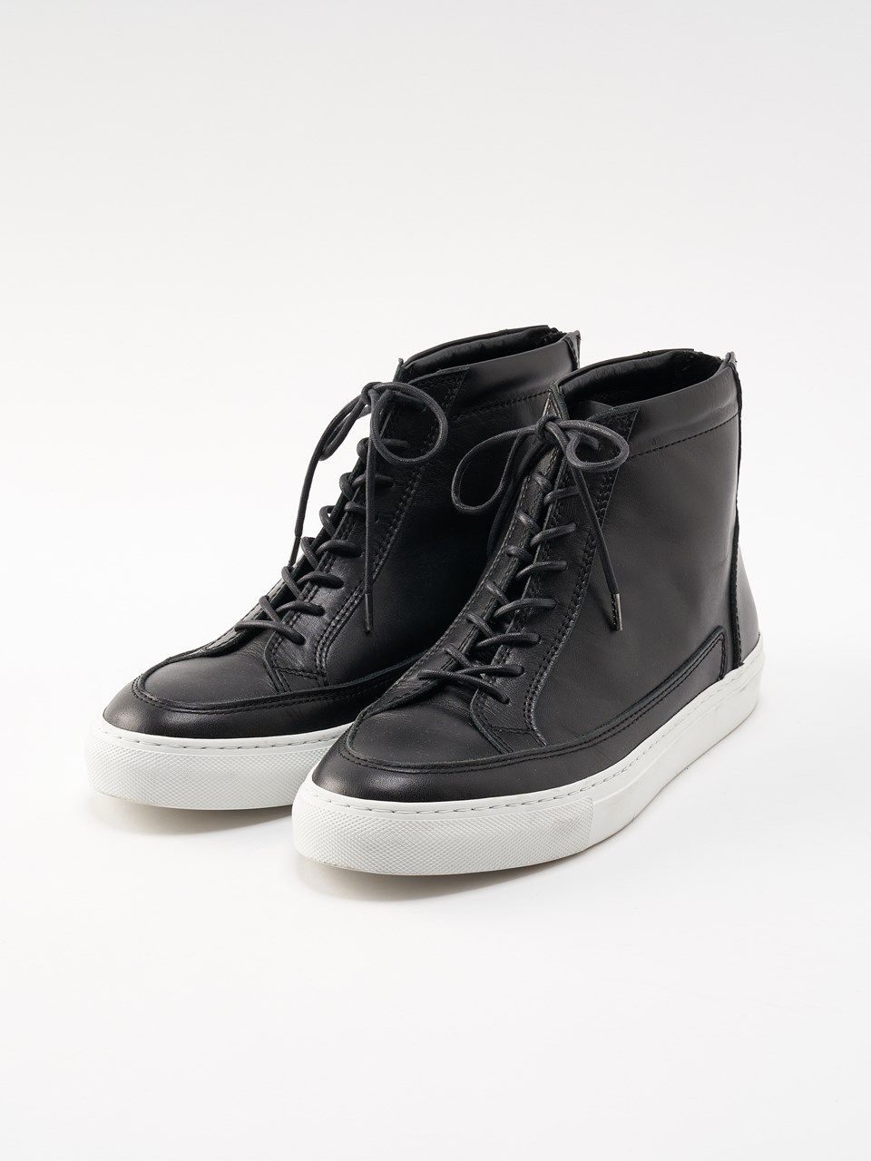 wjk - 《予約品》 back zip sneaker / ハイカット・スニーカー