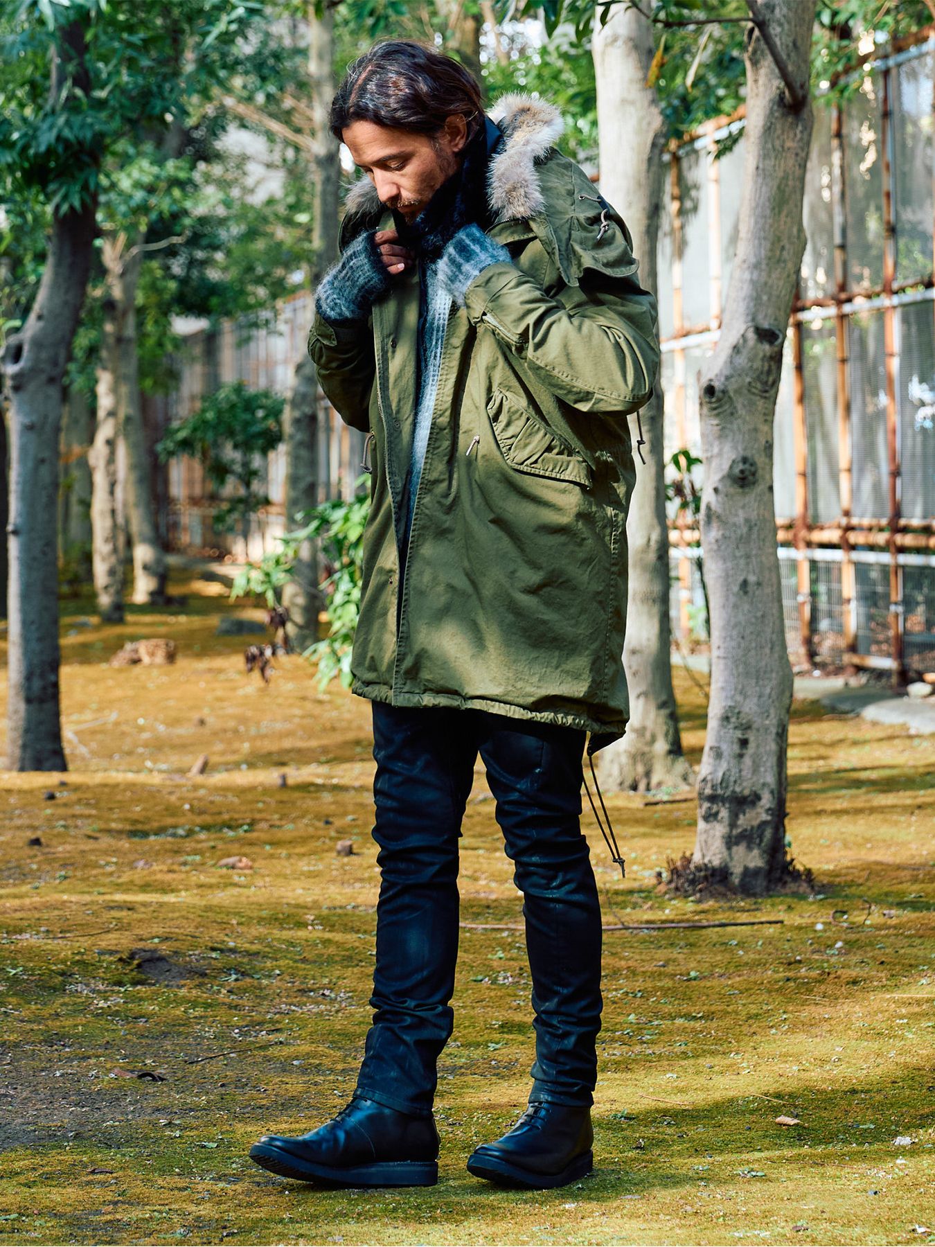 【予約品 】M65 fishtail parka / M65フィッシュテールパーカ / カーキ