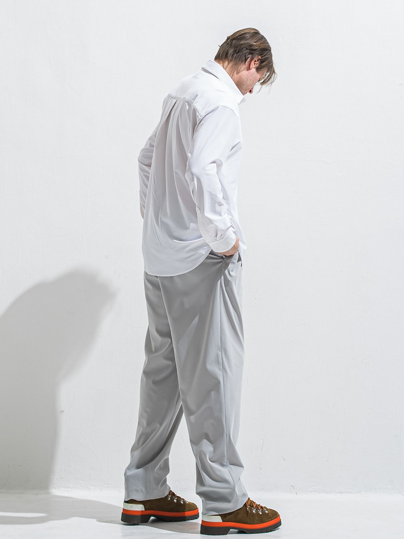 【予約品 2月15日(日) 18:00 締切】BEN PANTS / ワイドルーズパンツ / グレー