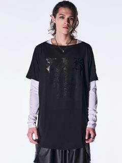 【予約品 6月29日(月) 締切】BEATENJIKU Dolman T-Shirt / ドルマン Tシャツ / ブラック