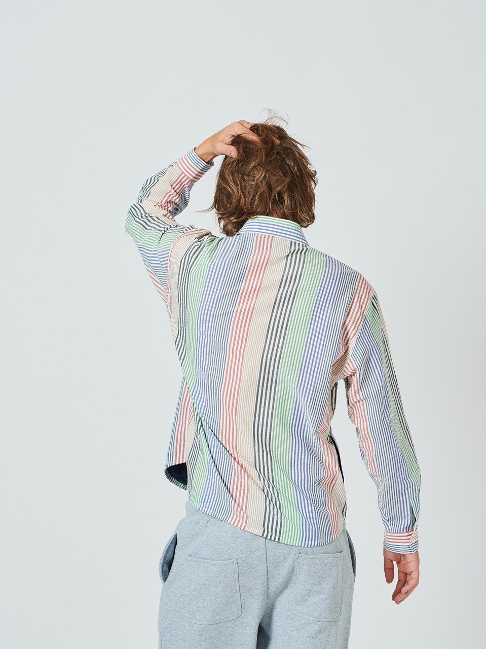 (予約品2023年10月19日18時締め) Random Stripe Shirts Jacket / シャツジャケット / MULTI