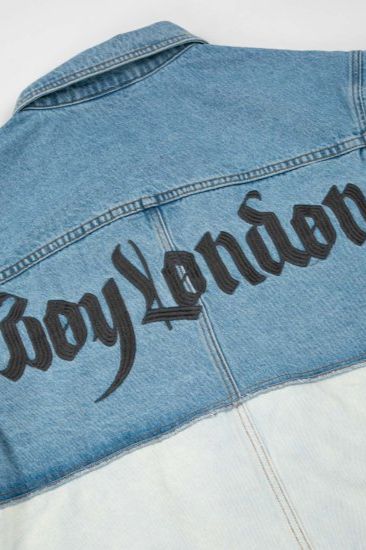 SWITCHING DENIM JACKET/ ブルー 【BOY LONDON】