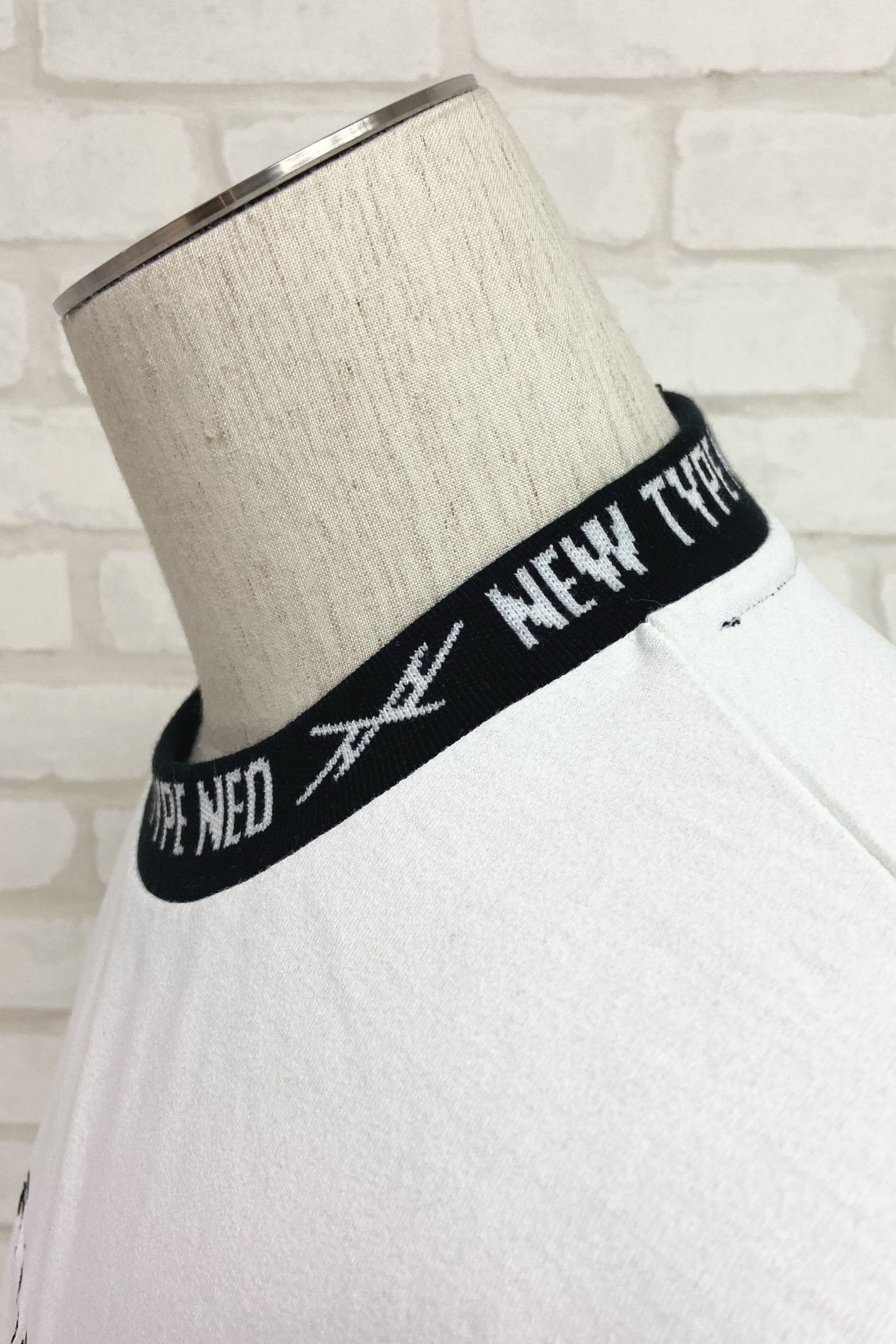 NECK DESIGNS L/S TEE / WHITE 【SY32 by SWEET YEARS GOLF】