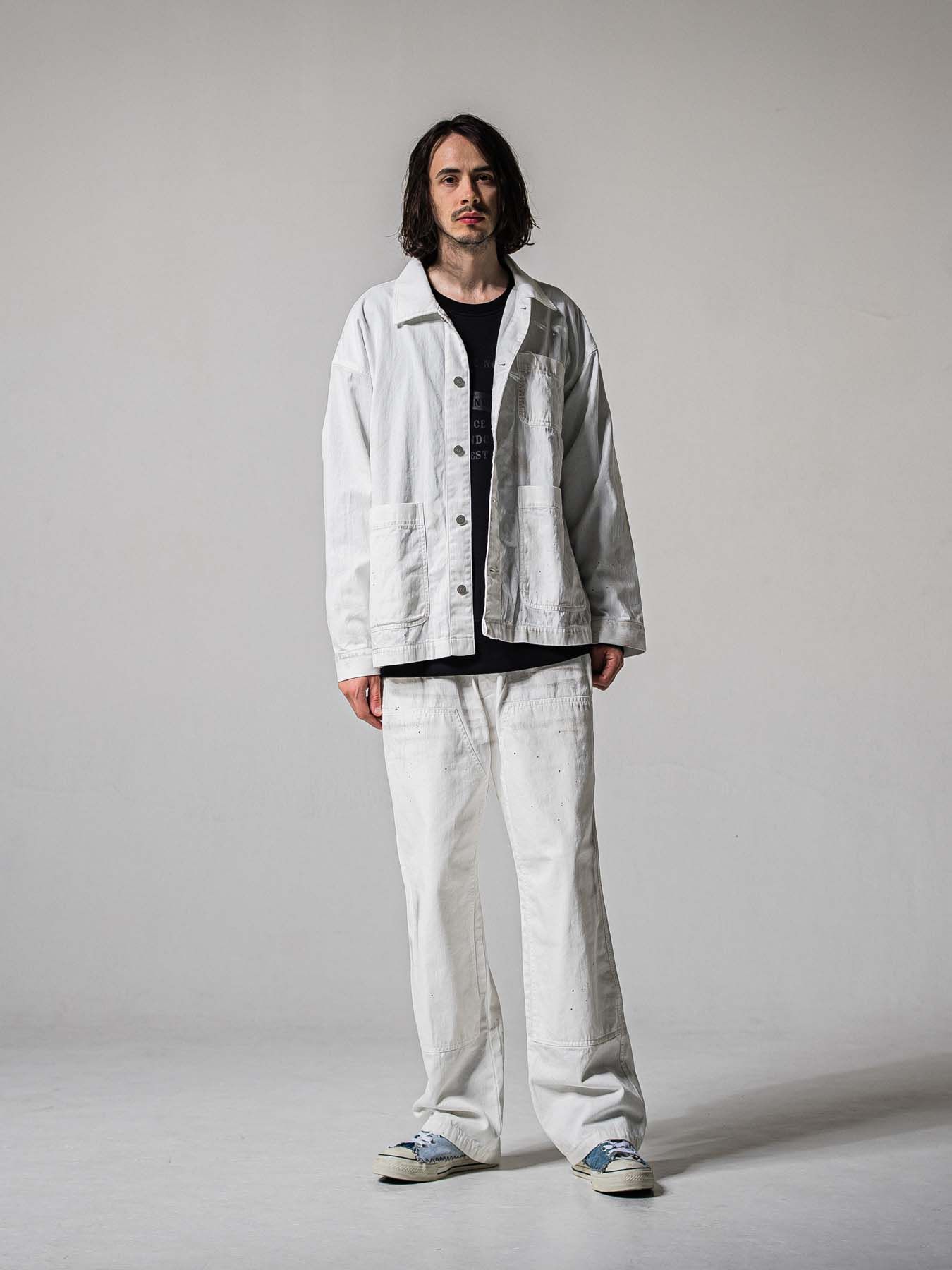 【予約品 11月16日(日) 締切】DOUBLE KNEE PT / ダブルニーワークパンツ / ホワイト