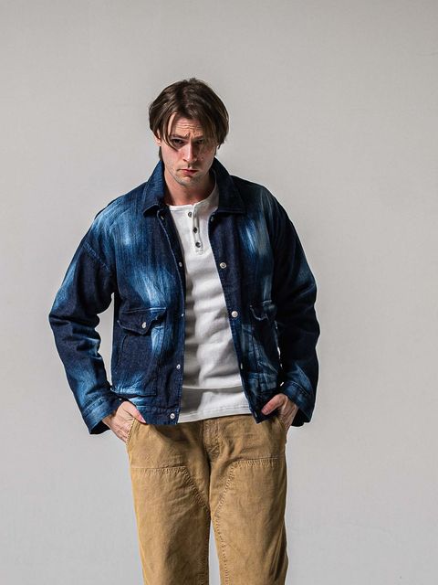 【予約品 】RC COVER ALL / ライトデニムカーバーオールジャケット / ダークインディゴ