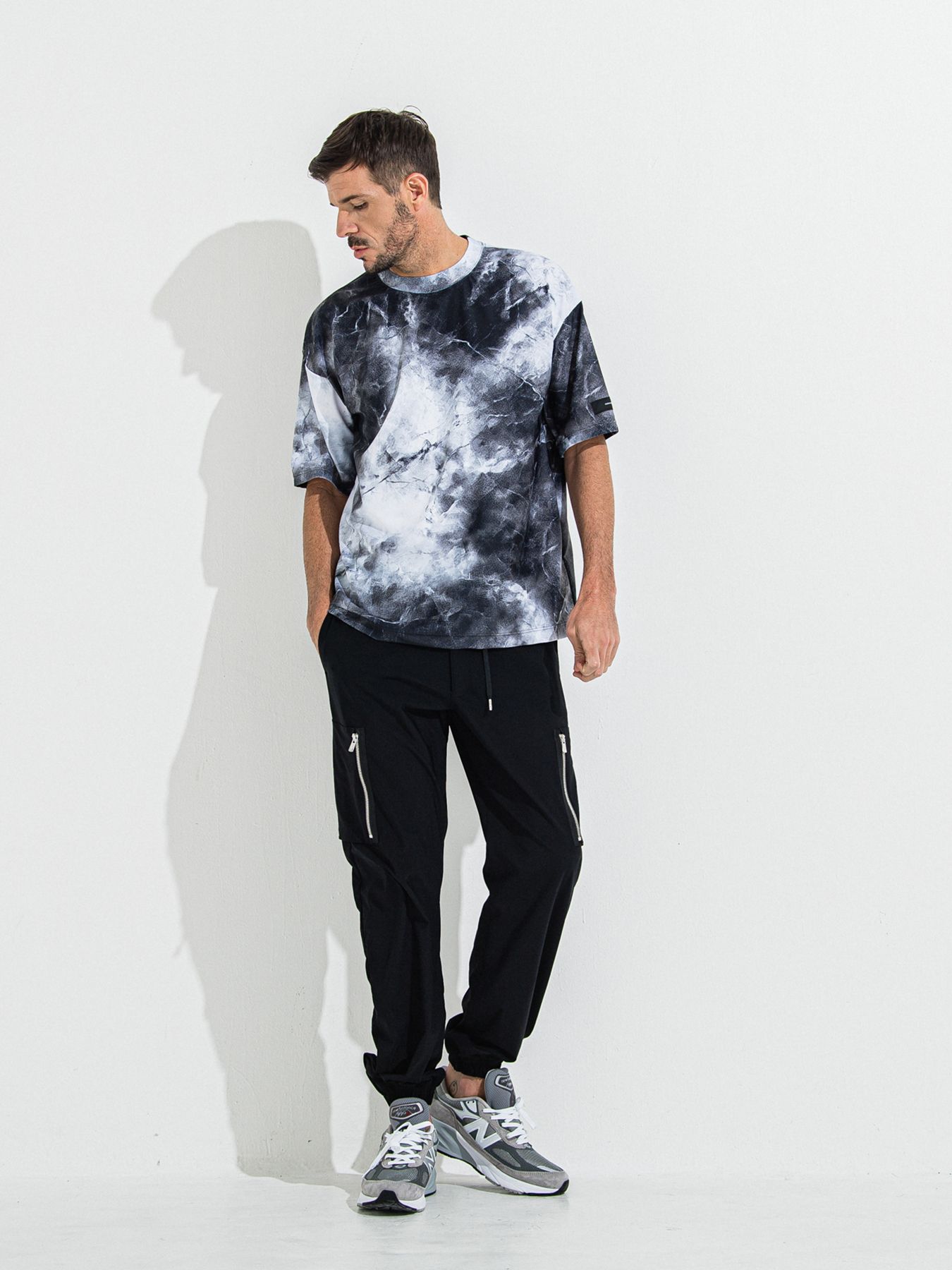 【予約品 】DAVID NYLON CARGO PANTS / デヴィッドナイロンカーゴパンツ / ブラック