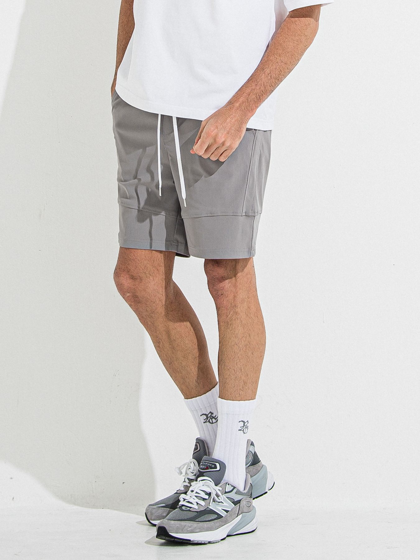 【予約品 】TYLER NYLON SHORTS / タイラー ナイロンショーツ / グレー