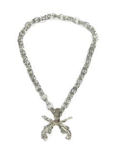 【予約品 3月9日(月) 18:00 締切】EL (イーエル) コラボ - ×EL CROSSGUN ACC / クロスガン ネックレス / クリア