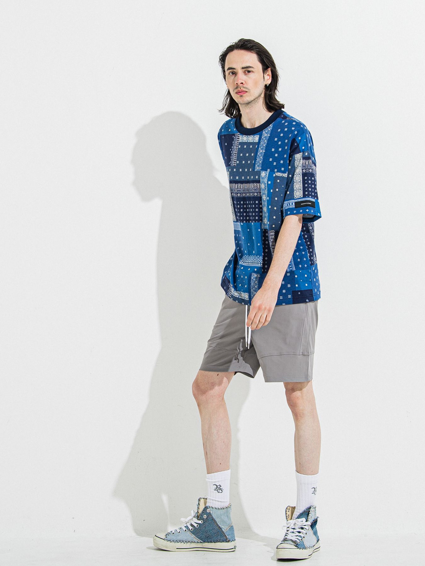 【予約品 】TYLER NYLON SHORTS / タイラー ナイロンショーツ / グレー
