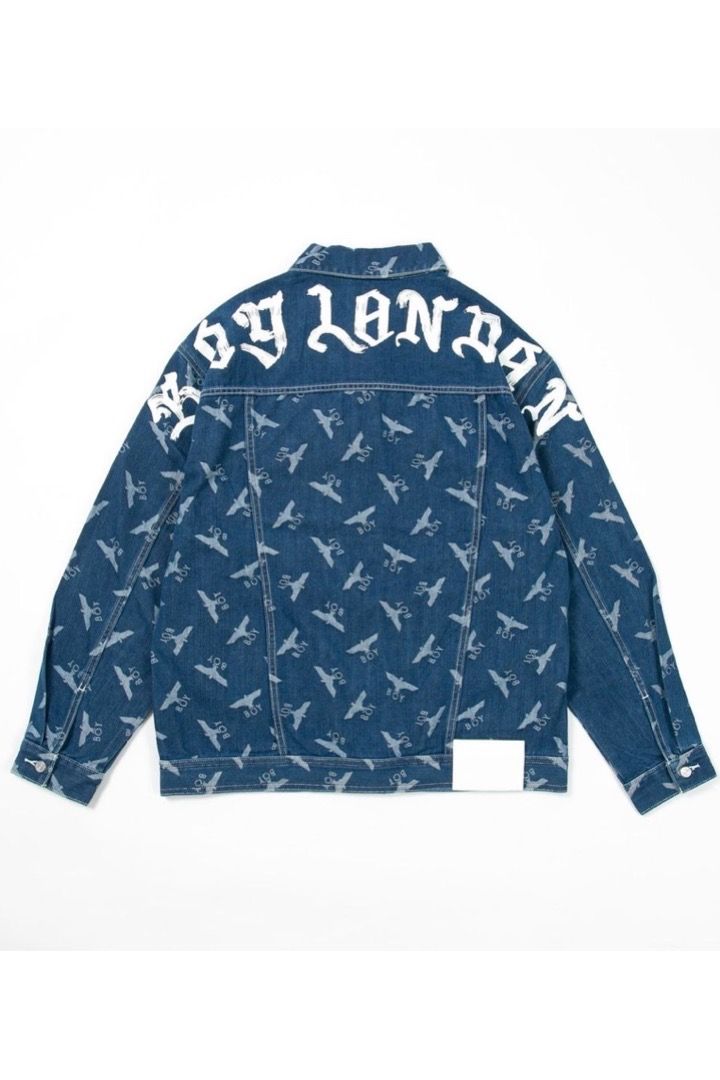 EAGLE DENIM JACKET / BLUE 【BOY LONDON】