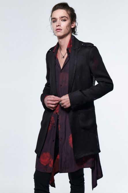 《予約品》 UnconPeackedJacket / ブラック 【kiryuyrik】 2023年5月以降入荷予定