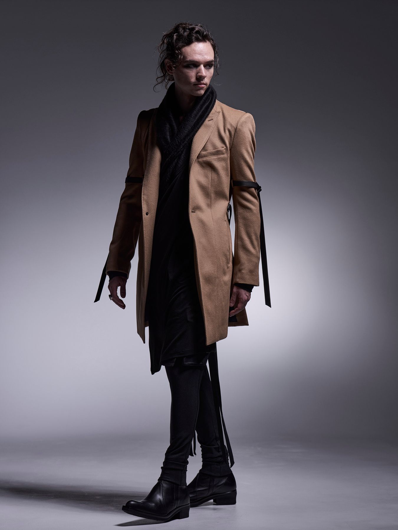 kiryuyrik - 【予約品 7月13日(日) 締切】Belted Peaked Jacket
