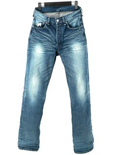 12.5oz Organic Cotton Stretch Denim Regular Straight Jeans / 12.5oz オーガニックコットン ストレッチデニム レギュラーストレート  / 1977 / インディゴUSED