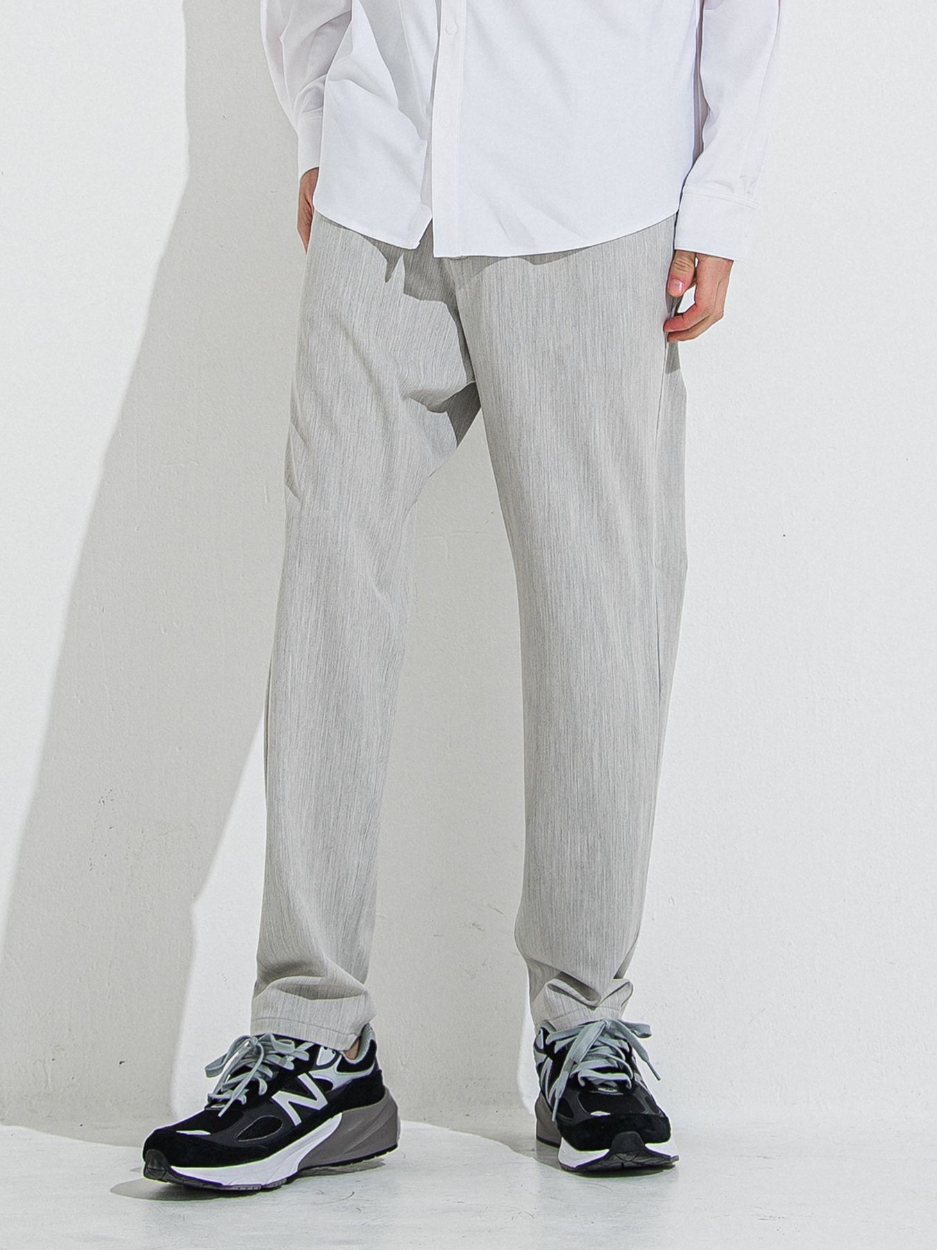 【予約品 】PAT WIDE EASY PANTS / パットワイドイージーパンツ / グレー