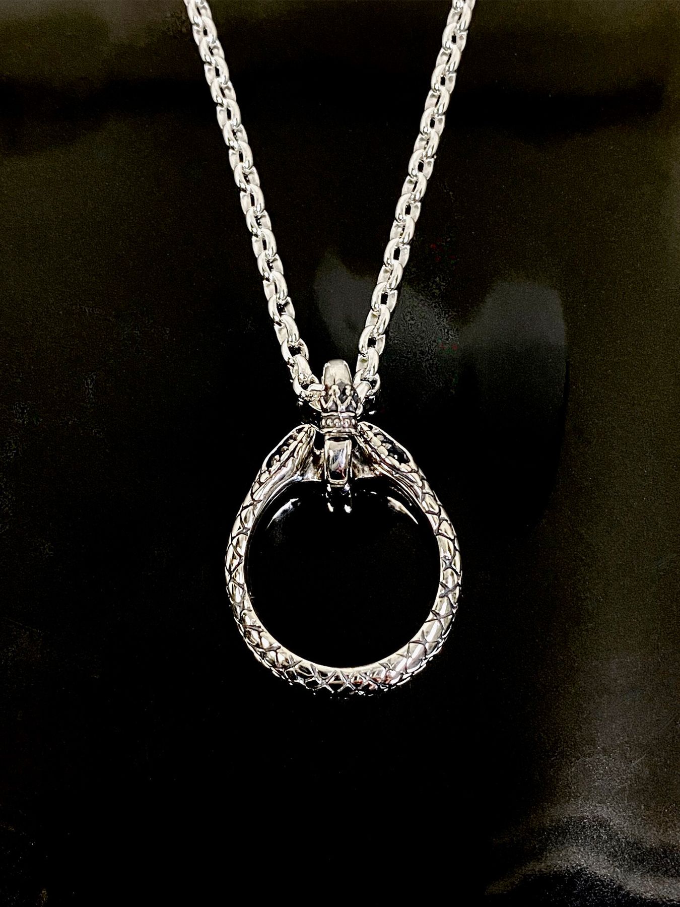 《受注生産》HORSESHOE:SNAKE NECKLACE / スネークホースシューネックレス / 注文から1～2週間後入荷予定