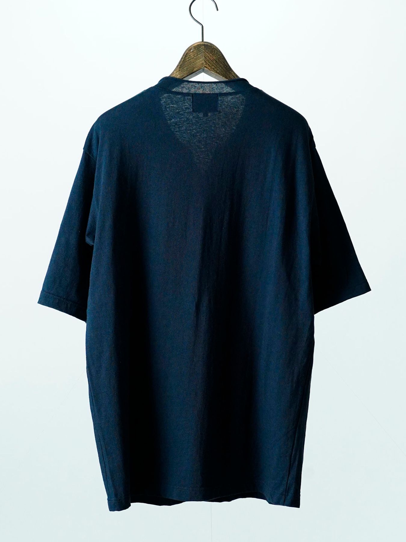 【予約品 11月9日(月) 締切】ALTNECKTEE / 変形ネックTシャツ / ネイビー