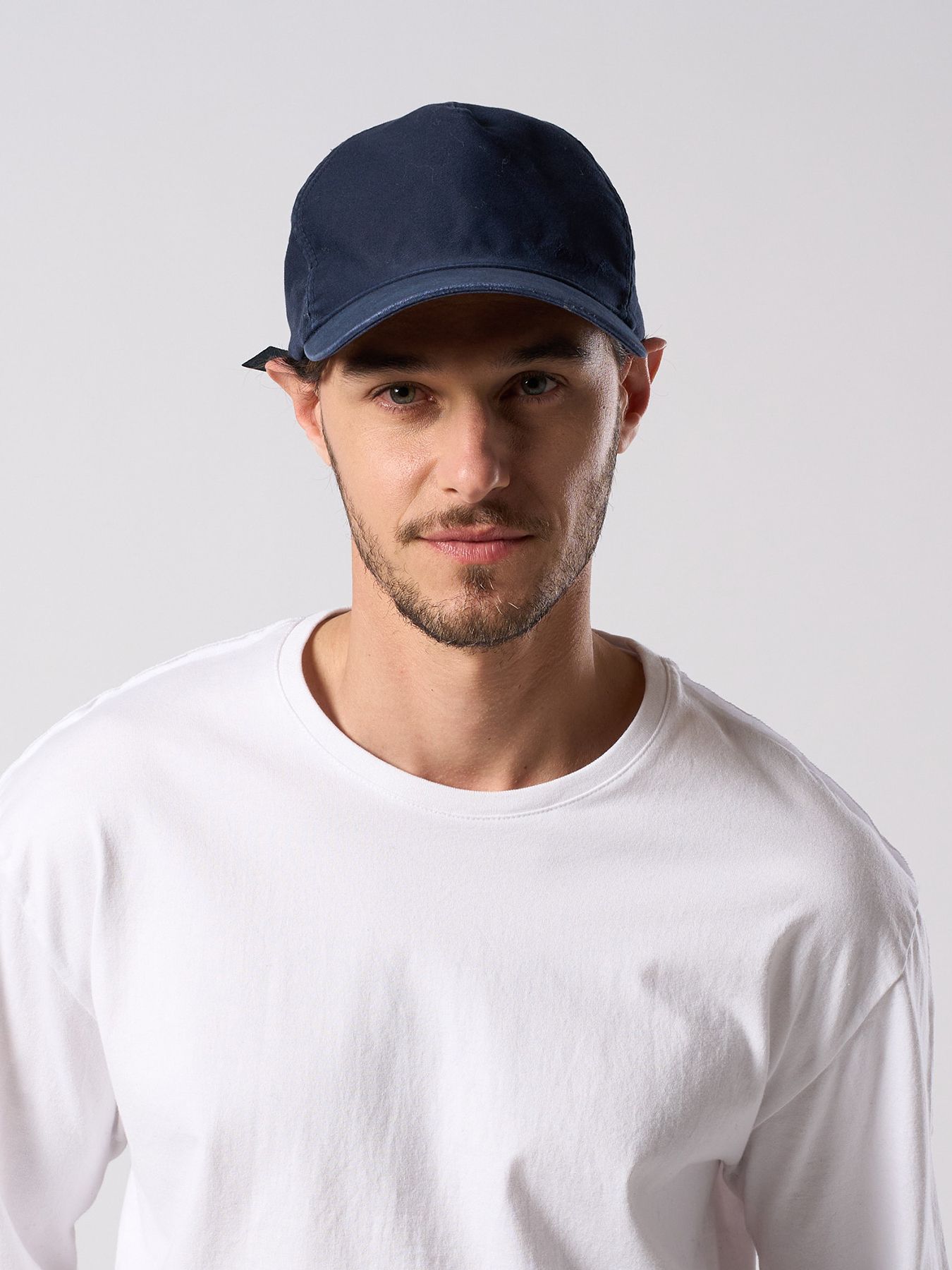 【予約品 4月19日(日) 18時締切】heavy moleskin B.B.cap / モールスキン ベースボールキャップ / ネイビー