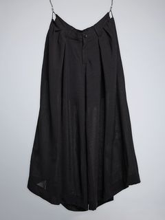 Drape Slacks / ドレープスラックス / ブラック