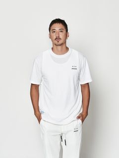 【予約品 10月9日(木) 締切】muta Ventilation Tee / Tシャツ / ホワイト【Acanthus × muta MARINE】