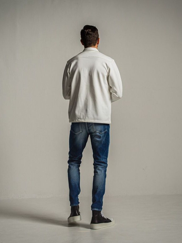 PULLOVER jersey shirt / ジャージブルシャツ / ホワイト