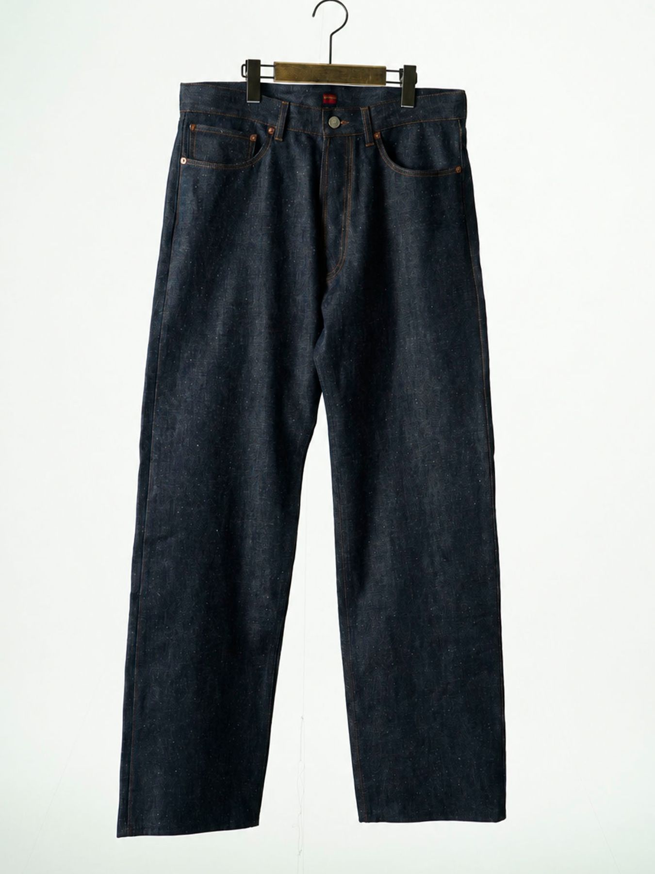 【予約品 11月9日(月) 締切】TRADITIONALDENIM / トラディショナルデニム / インディゴ×金茶ステッチ
