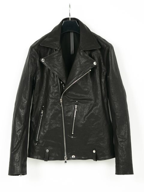 【予約品 10月13日(月) 締切】Pit Vegetable Full Tanned Shrunken Horsehide Double Riders / フルタンニン ピット鞣し シュリンクホースハイド ダブルライダース / HI-FLYER
