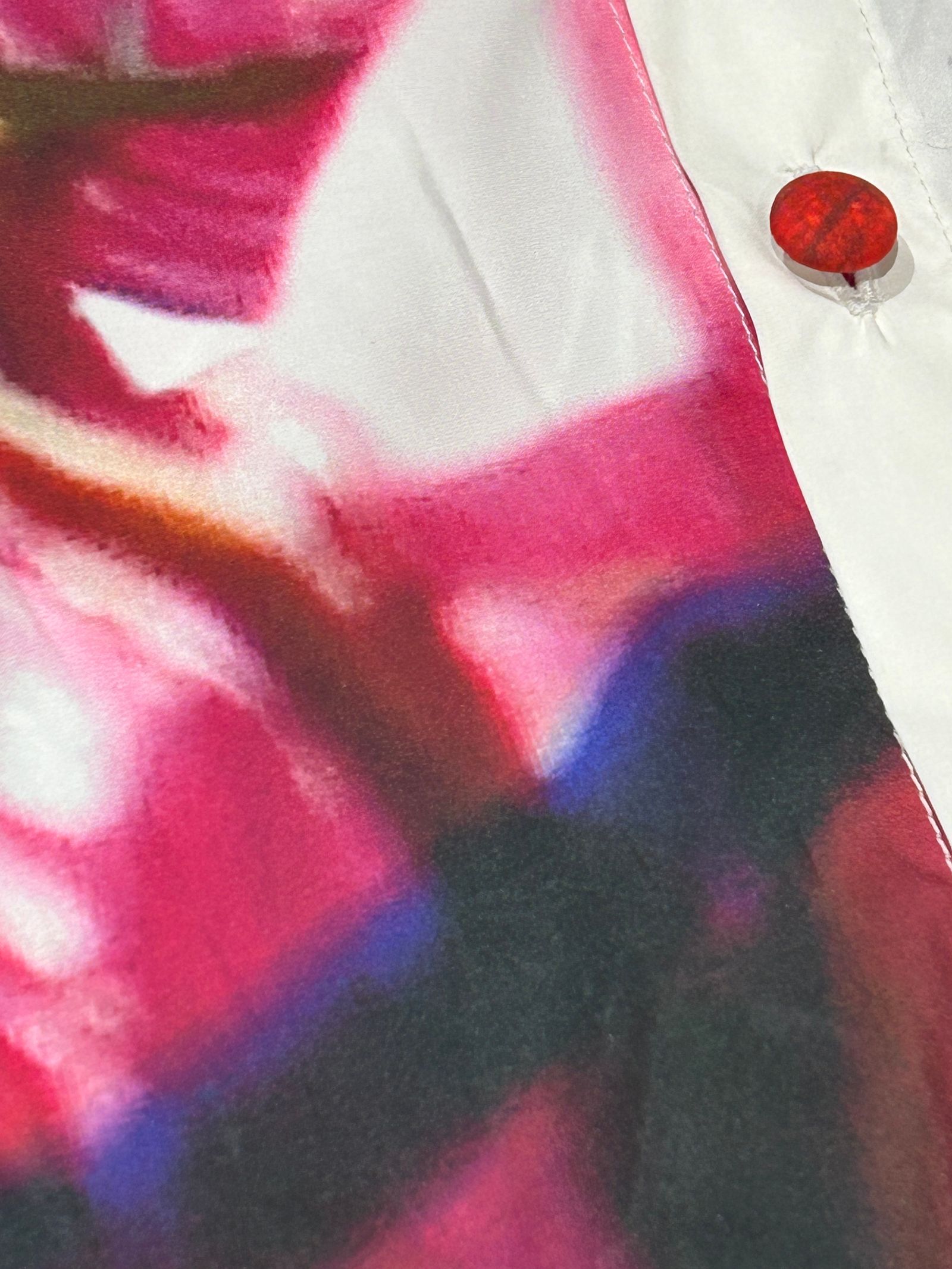 《予約品》 StandCollarFlareShirt / フレアシャツ / ブーゲンビリア 【THE ONENESS】