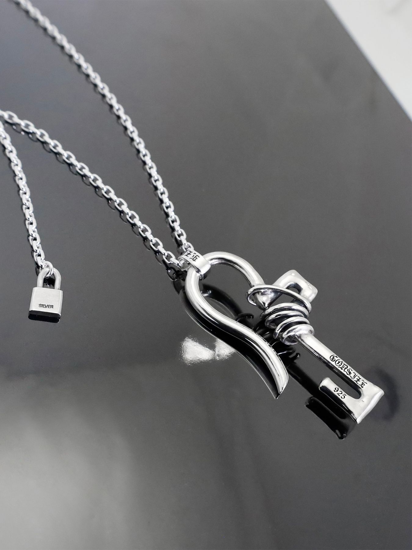 《受注生産》BIND CROSS NECKLACE / バインドクロスネックレス / 注文から1～3週間後入荷予定