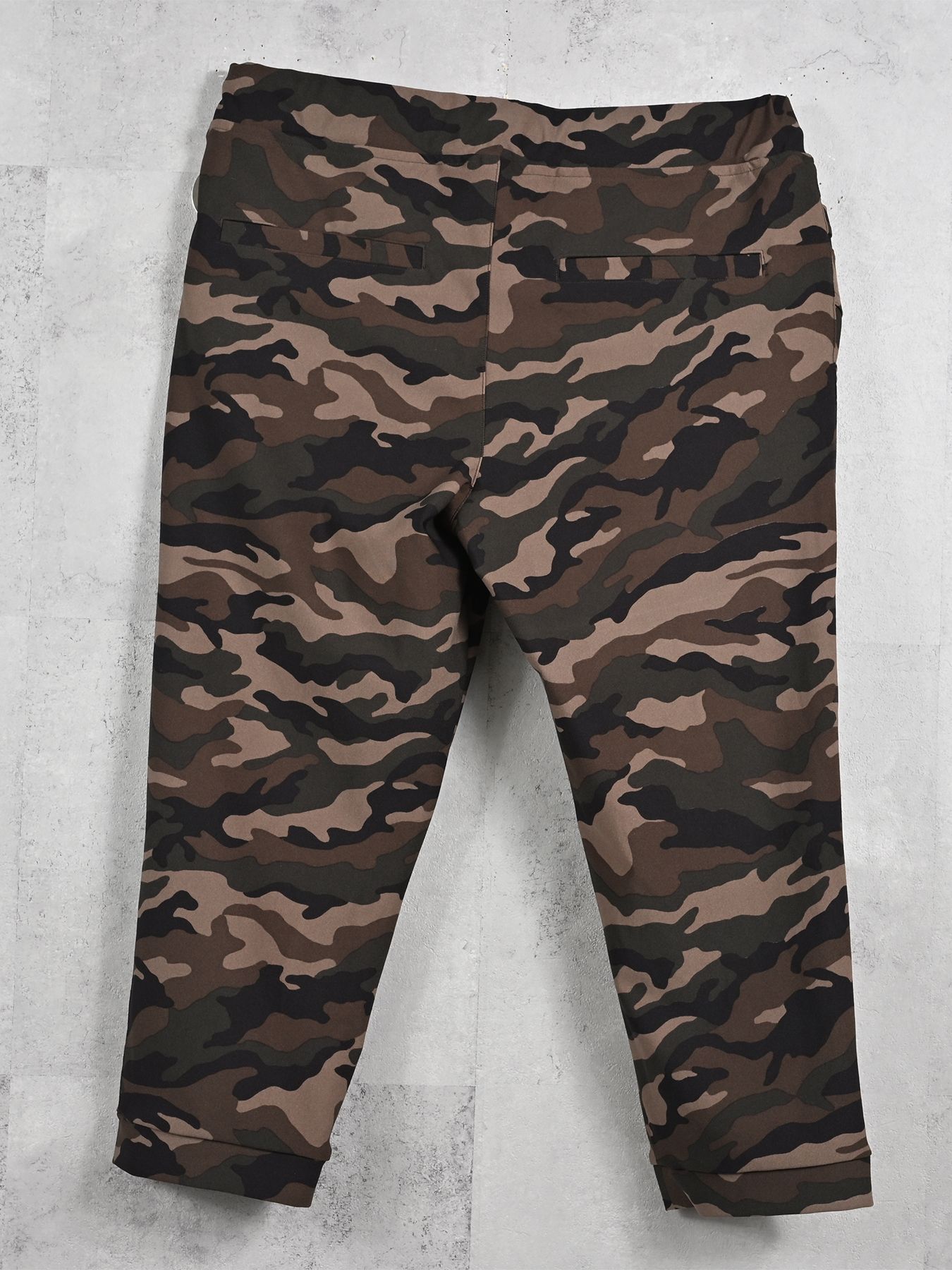 【予約品 11月16日(日) 締切】RE CROPPED PT / ナイロン イージークロップドパンツ / カモカーキ